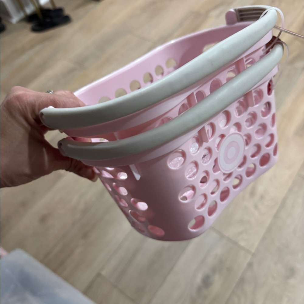 Pink Target toy basket